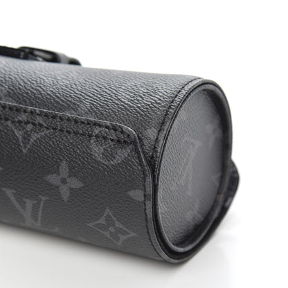Louis Vuitton Monogram Eclipse 3 Watch Travel Case 8 of 11