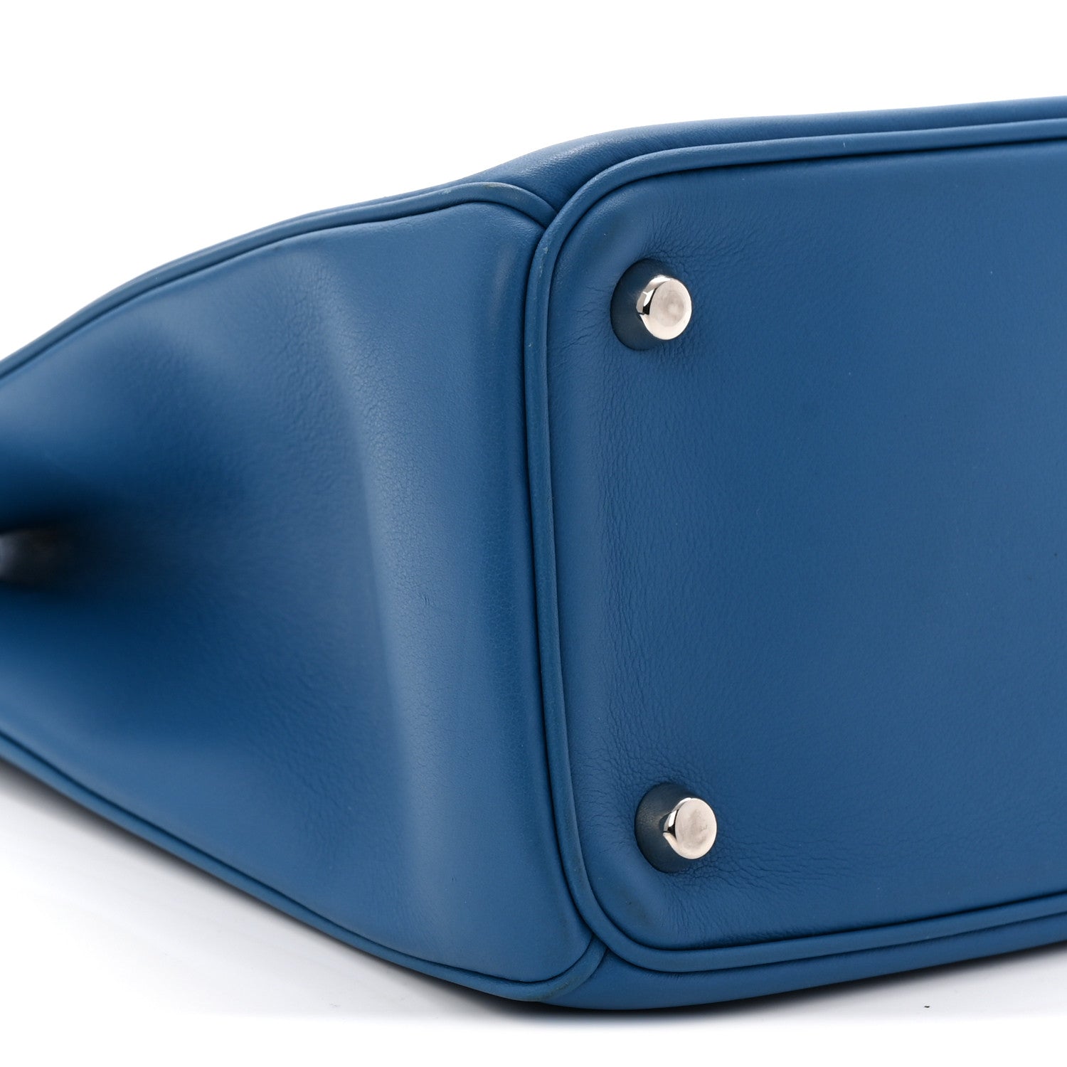 Christian Dior Smooth Calfskin Medium Diorissimo Tote Blue 10 of 13