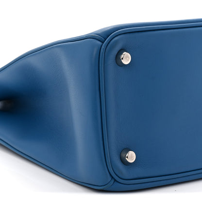 Christian Dior Smooth Calfskin Medium Diorissimo Tote Blue 10 of 13