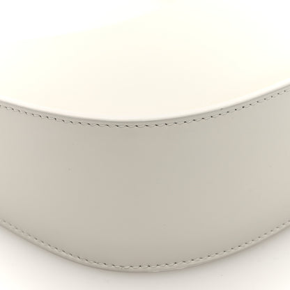 The Row Smooth Calfskin Half Moon Shoulder Bag New Ivory 8 of 9