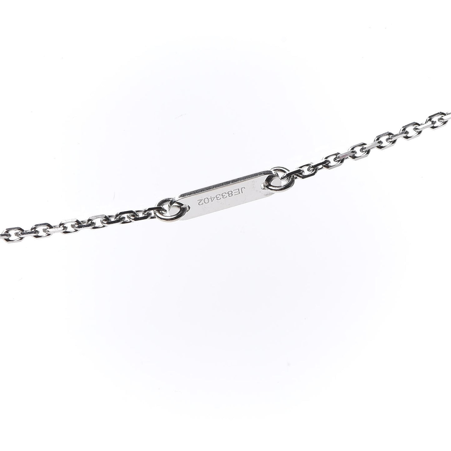 18K White Gold Diamond Mini Frivole Pendant Necklace