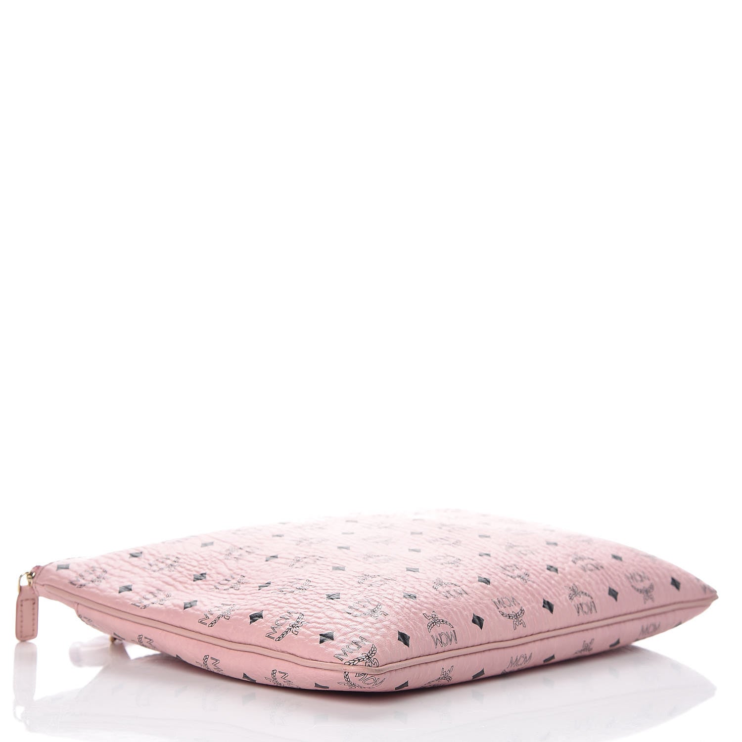 MCM Visetos Medium Crossbody Pouch Soft Pink 4 of 9