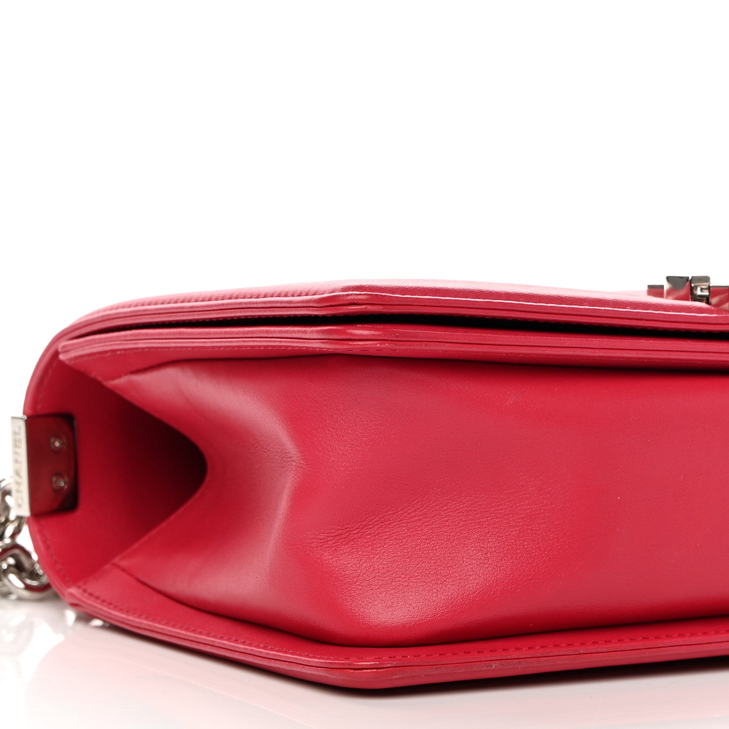 Chanel Lambskin Quilted Medium Boy Flap Fuchsia 8 of 17
