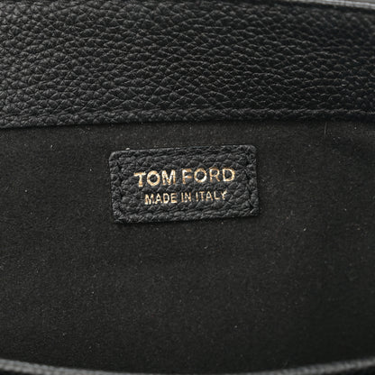Tom Ford Grained Calfskin Mini TF East West Tote Black 6 of 10