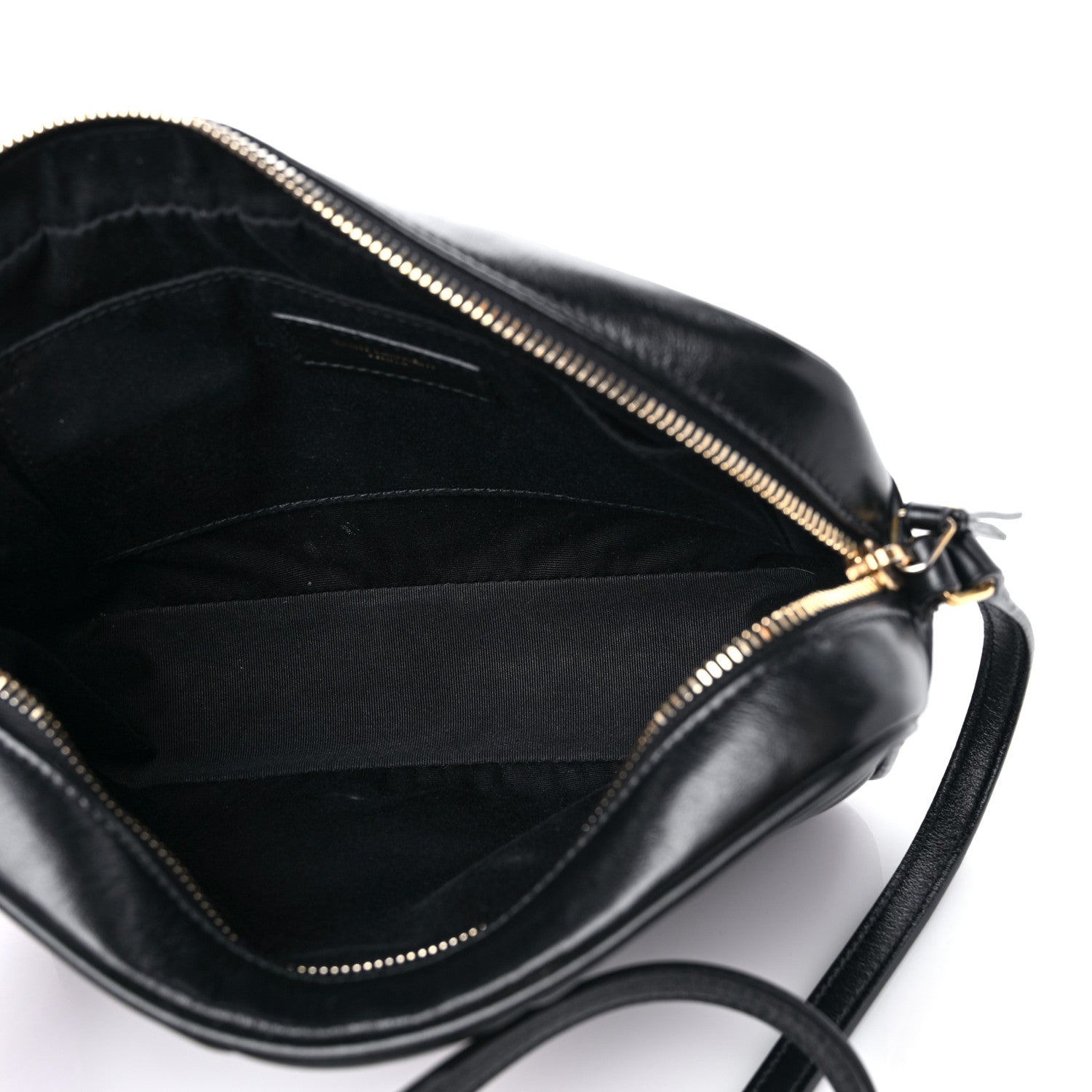 Saint Laurent Calfskin Matelasse Monogram Lou Camera Bag Black 5 of 14