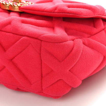 Chanel Jersey Lambskin Quilted Medium Chanel 19 Light Flap Pink 9 of 9