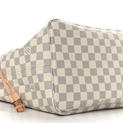 Louis Vuitton Damier Azur Neo Neverfull GM Rose Ballerine 7 of 8