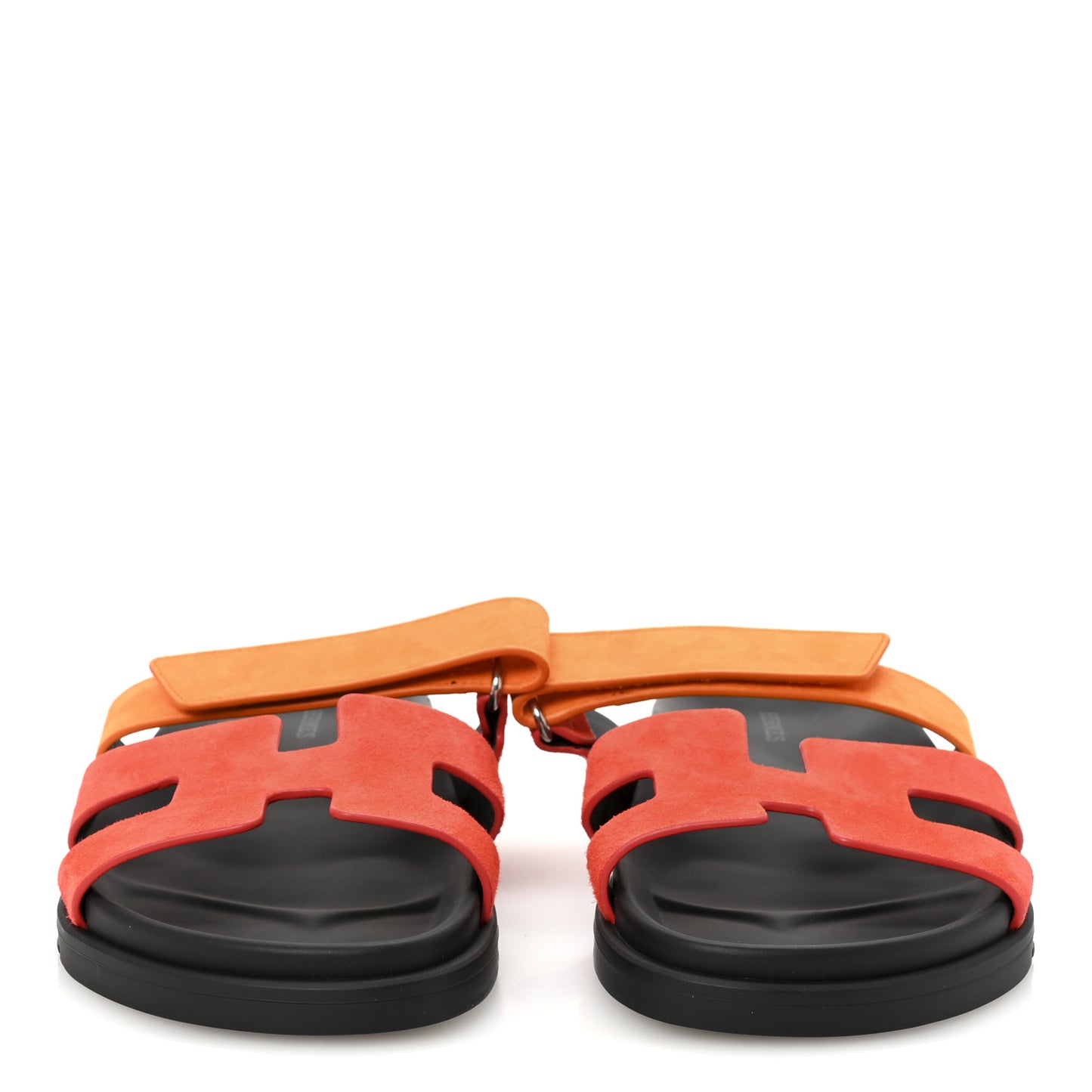 Suede Goatskin Womens Chypre Sandals 38 Rouge Ecarlate