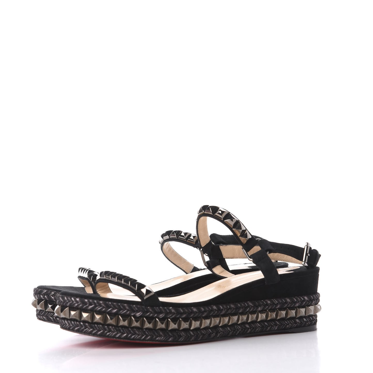 Suede Cataclou 60 Platform Sandals 41 Black