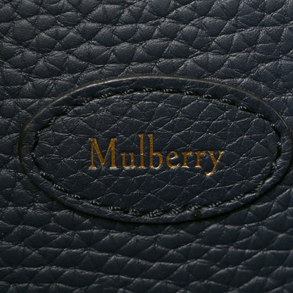 Mulberry Heavy Grain Small Soft Bayswater Satchel Night Sky 6 of 9