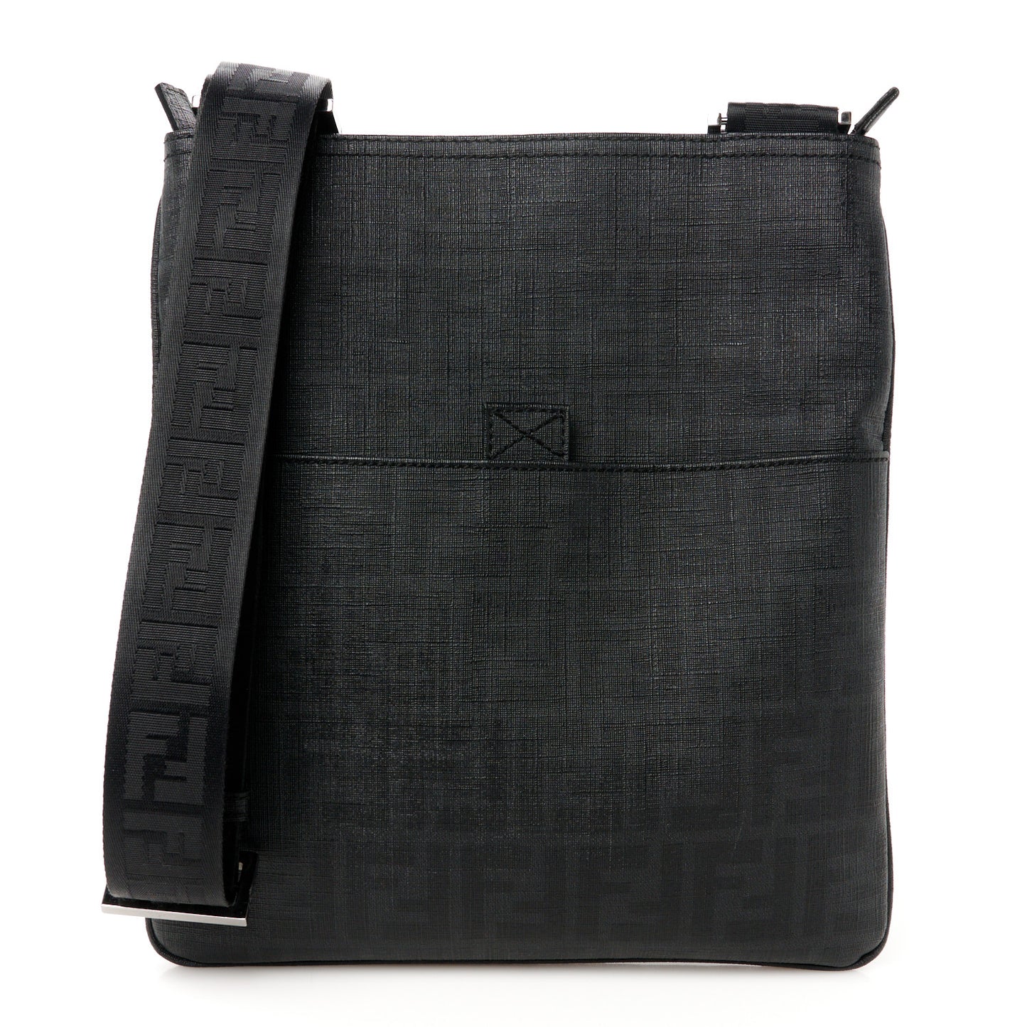 Zucca Spalmati Messenger Bag Black