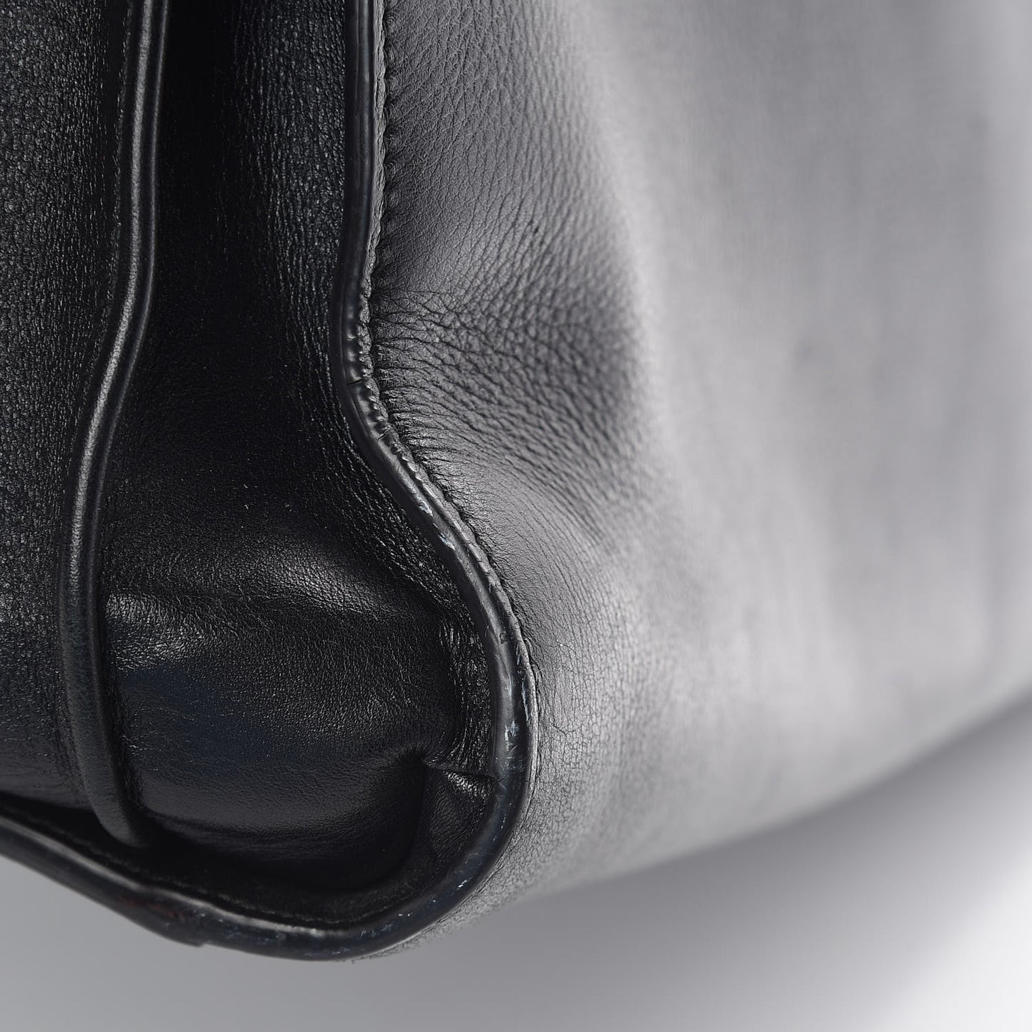 Calfskin Large Sac De Jour Carryall Black