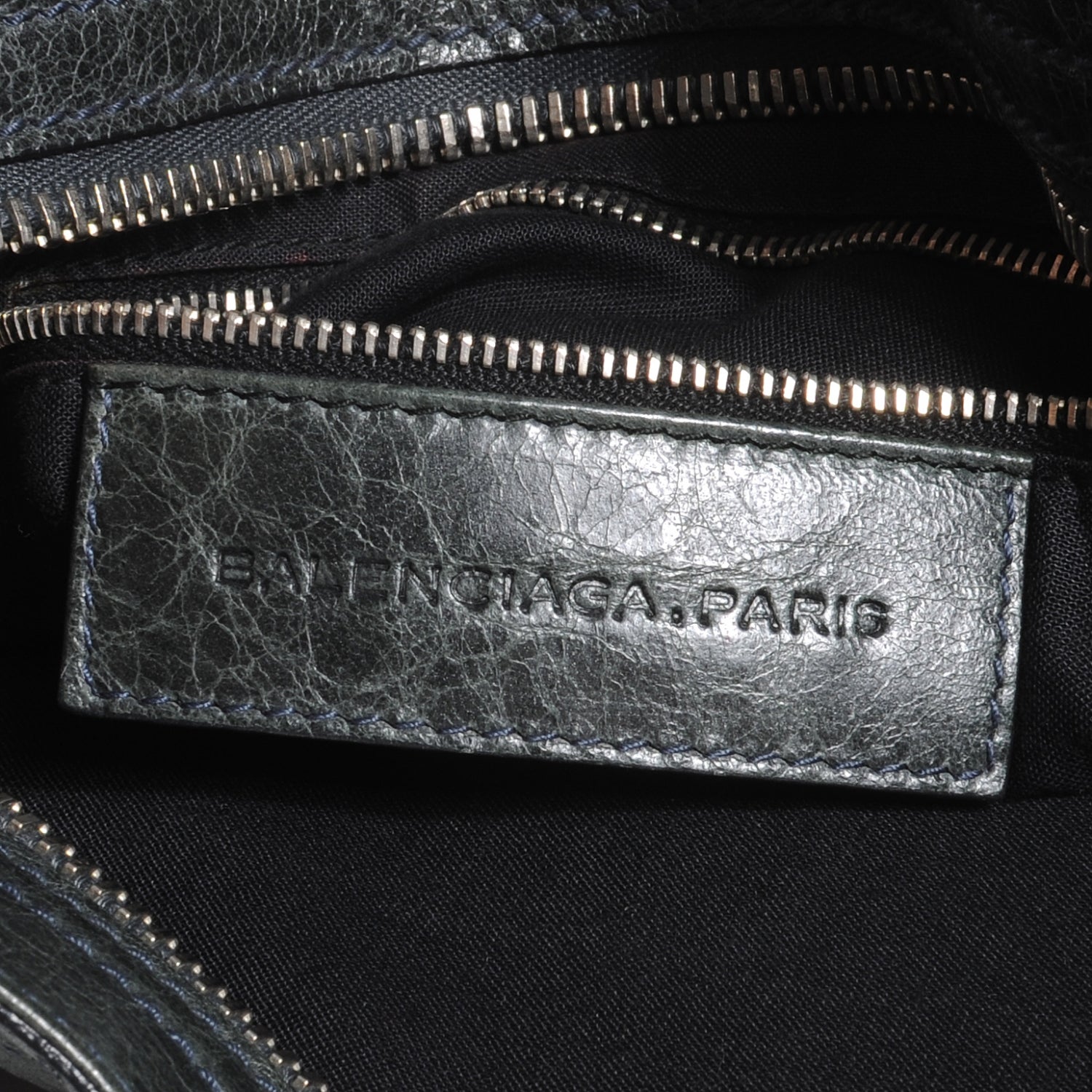 Balenciaga Agneau Giant Brogues Hardware City Anthracite 6 of 10