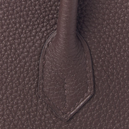 Hermes Togo Birkin 25 Chocolate 11 of 33