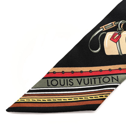 Louis Vuitton Silk Monogram Essentials LV BB Bandeau Black 2 of 4