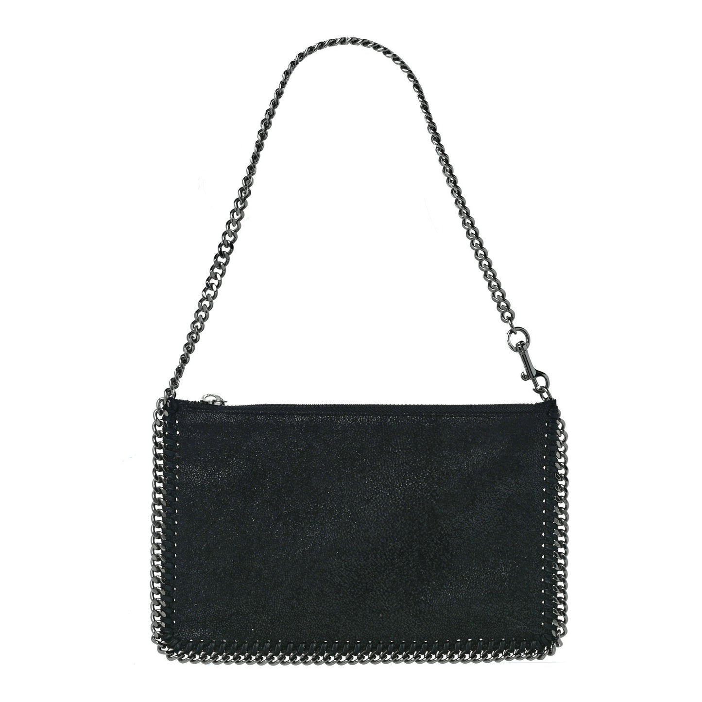 Shaggy Deer Falabella Clutch Navy