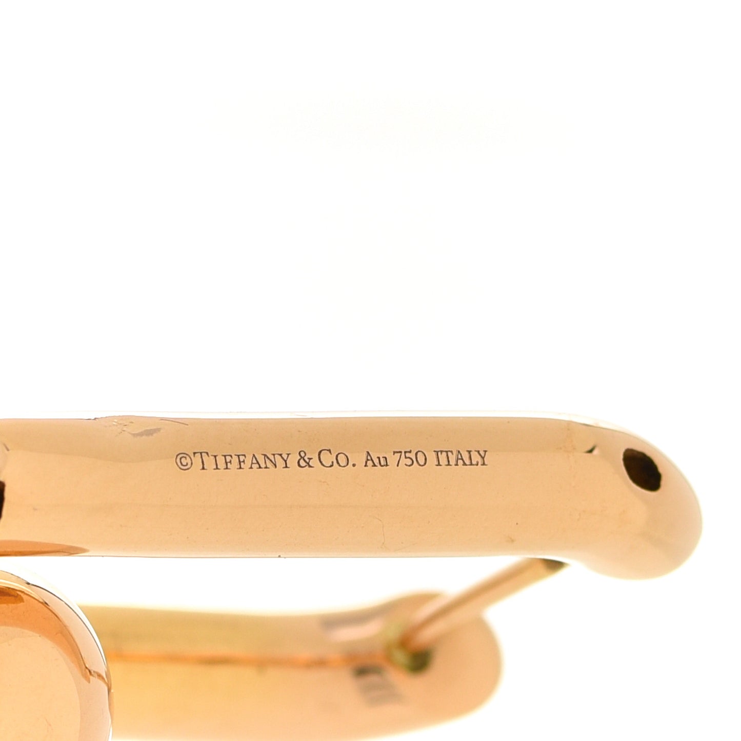 18K Yellow Gold Extra Large HardWear Link Earrings