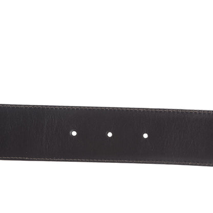 Gucci Guccissima Interlocking G Belt 80 32 Dark Brown 6 of 7