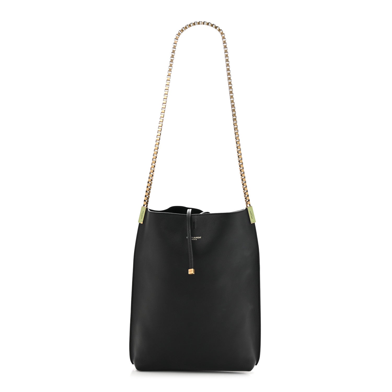 Saint Laurent Smooth Calfskin Small Suzanne Hobo Black 3 of 9