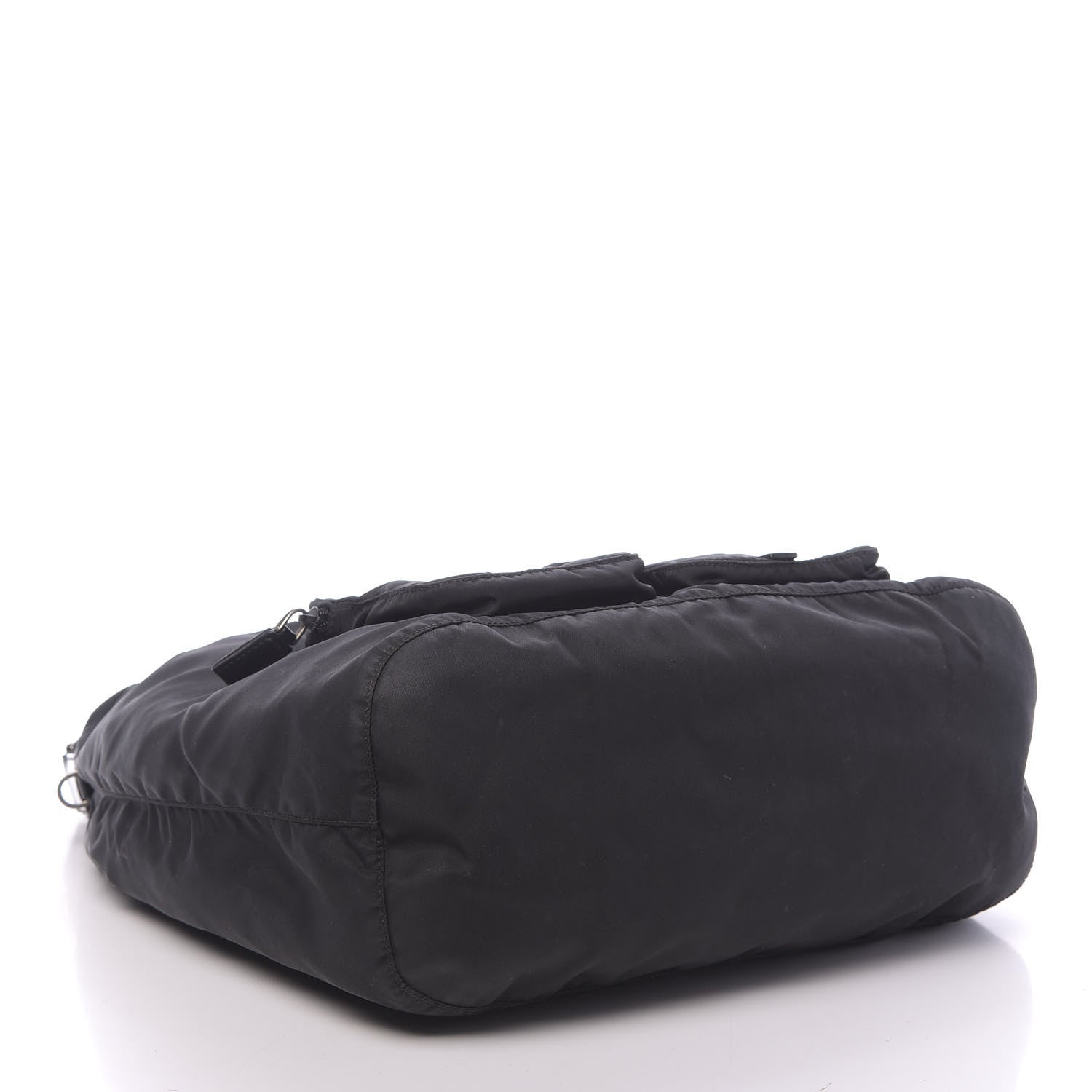 Prada Tessuto Nylon Hobo Black 4 of 10