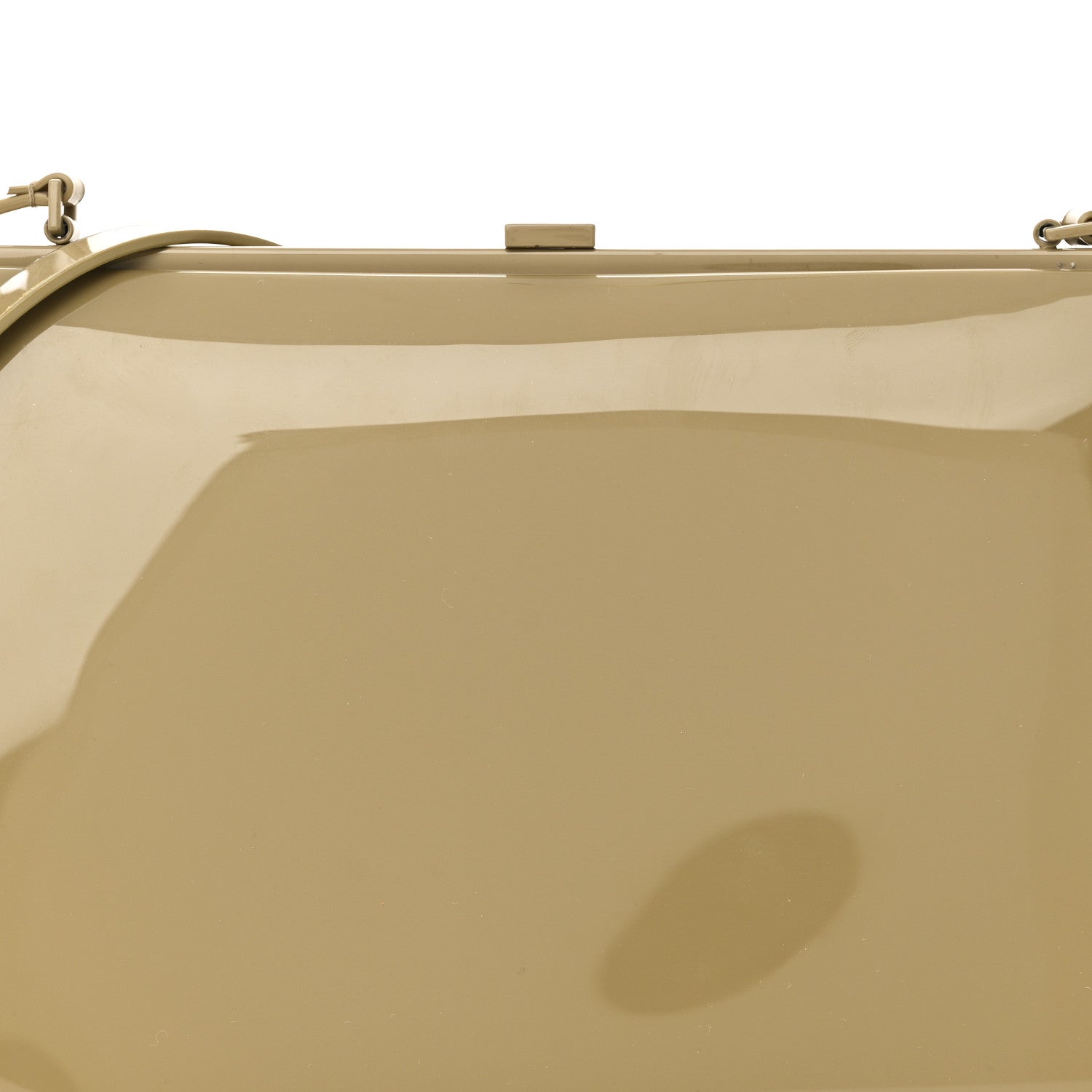 Saint Laurent Vinyl Le-Anne Marie Shoulder Bag Dark Honey 7 of 9
