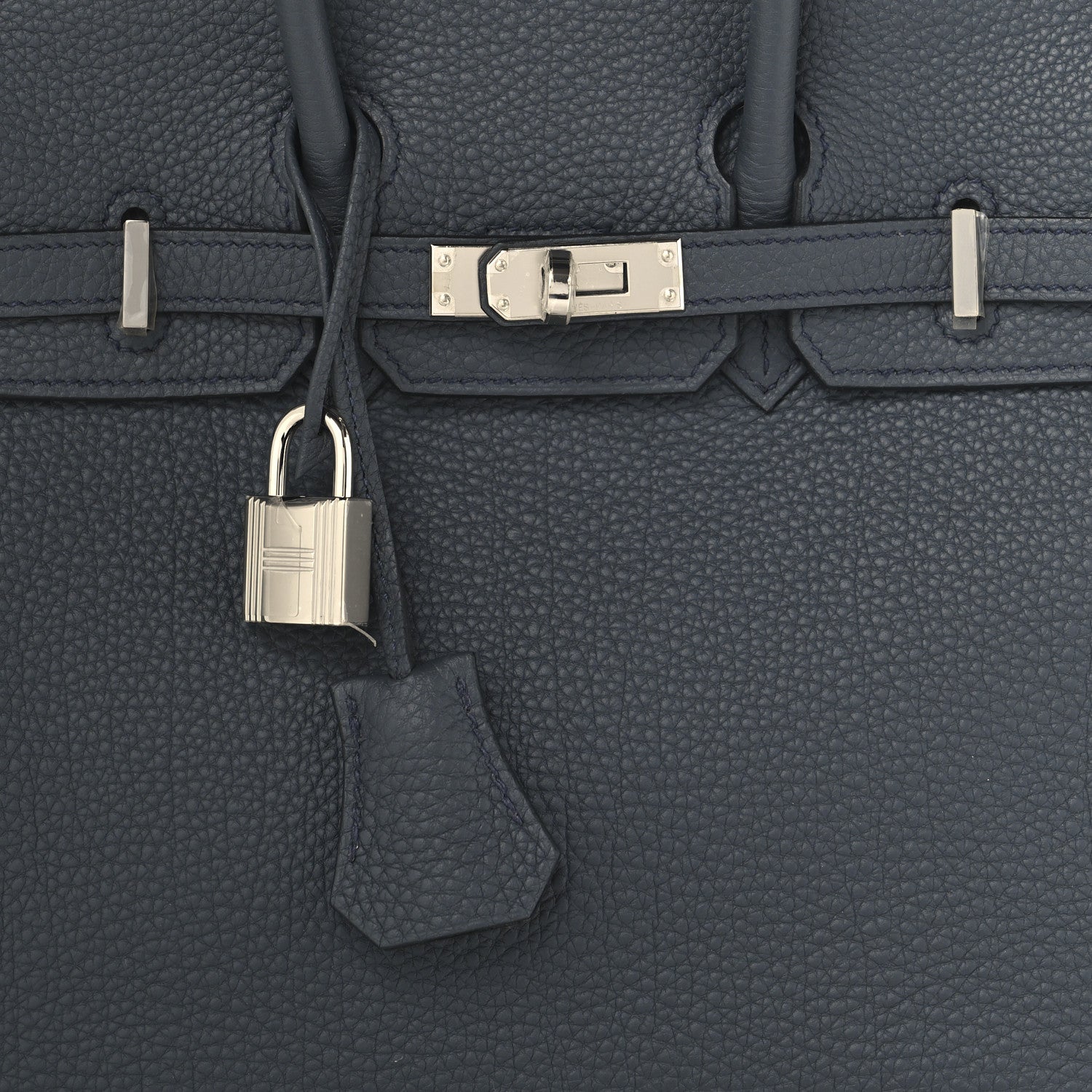 Hermes Togo Birkin 25 Gris Misty 8 of 13