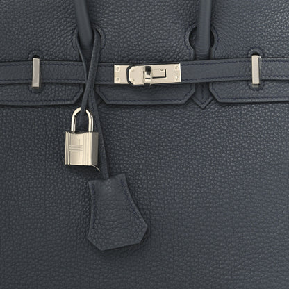 Hermes Togo Birkin 25 Gris Misty 8 of 13