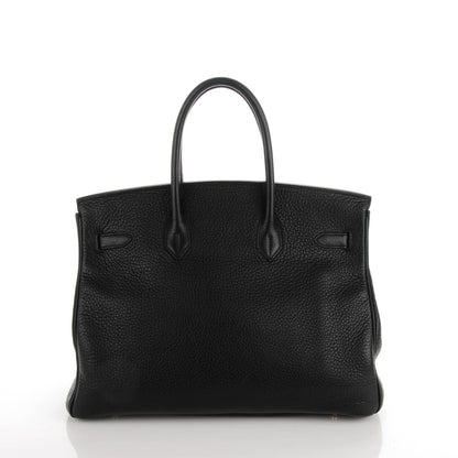 Hermes Taurillon Clemence Birkin 35 Black 4 of 24
