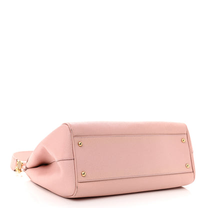 Dolce & Gabbana Dauphine Large Miss Sicily Satchel Rosa Chiaro 4 of 12
