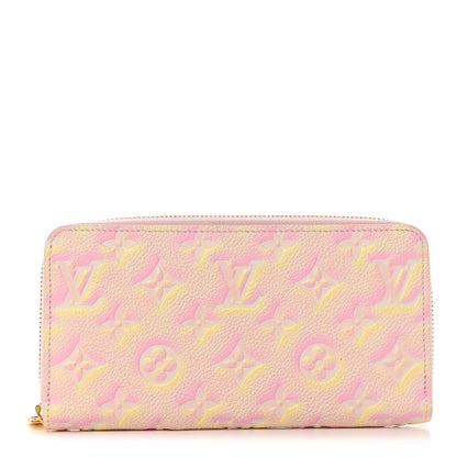 Louis Vuitton Empreinte Monogram Summer Stardust Zippy Wallet Pink 1 of 9