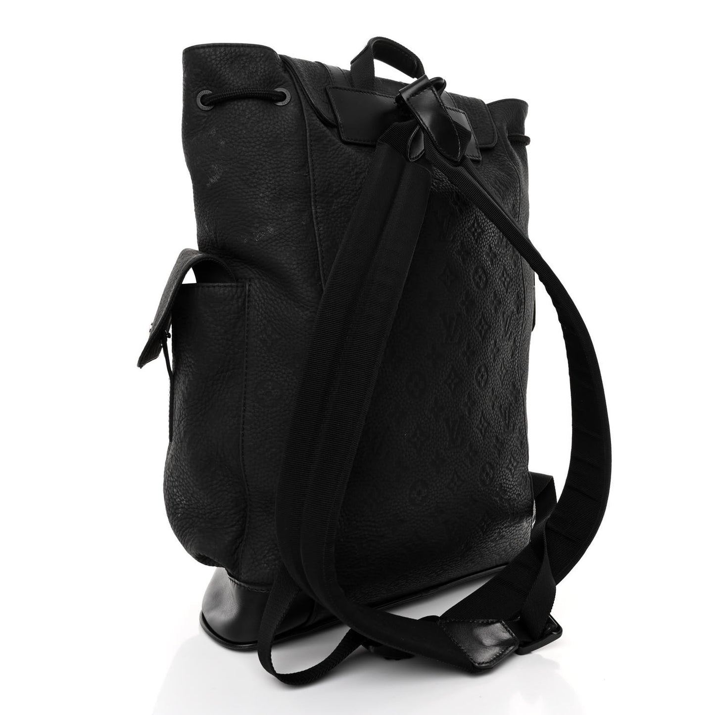 Taurillon Monogram Christopher PM Backpack Black