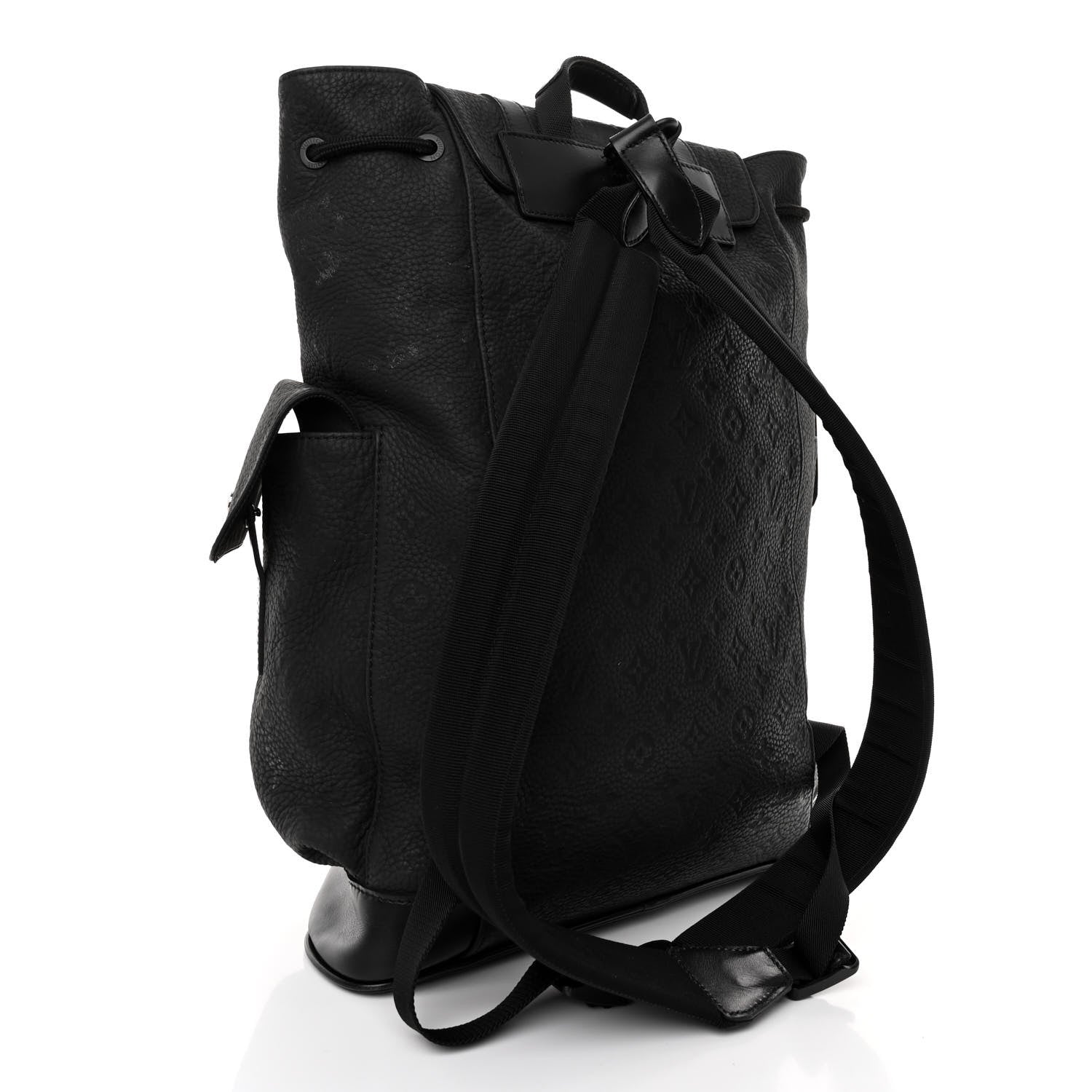 Louis Vuitton Taurillon Monogram Christopher PM Backpack Black 3 of 11