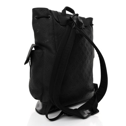 Louis Vuitton Taurillon Monogram Christopher PM Backpack Black 3 of 11