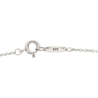 Tiffany Sterling Silver Bow Pendant Necklace 5 of 5