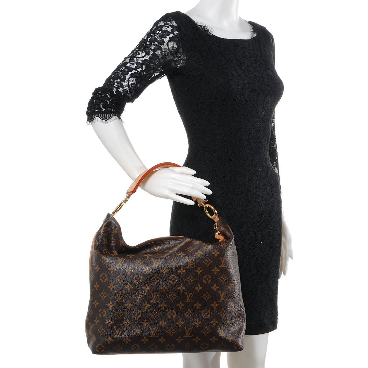 Louis Vuitton Monogram Sully MM 2 of 7