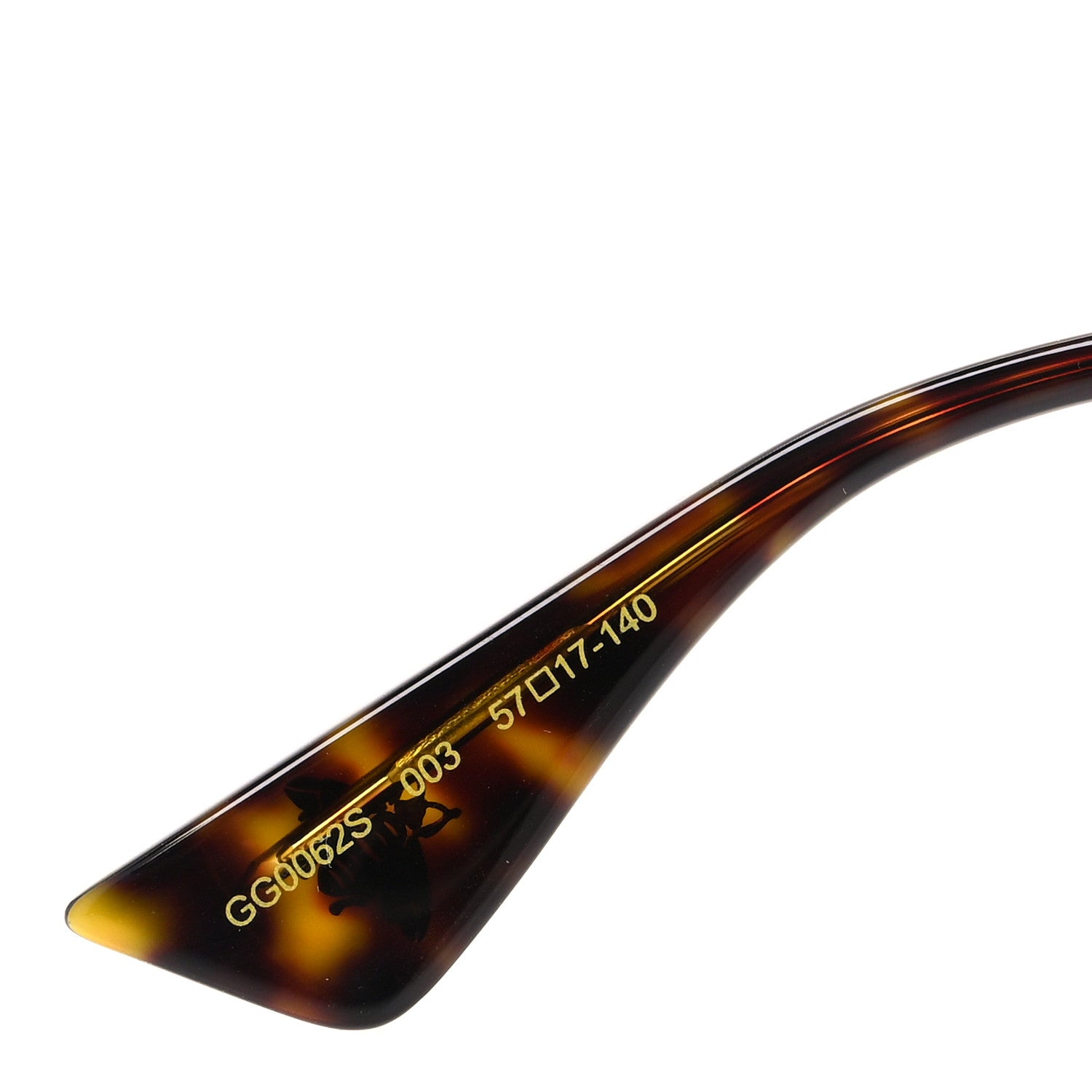Gucci Web Aviator Sunglasses GG0062S Green Red 6 of 8