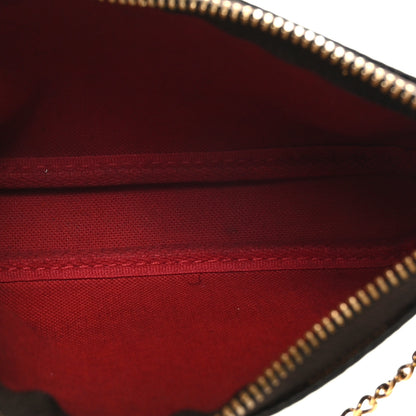 Louis Vuitton Damier Ebene Mini Pochette Accessories 5 of 9