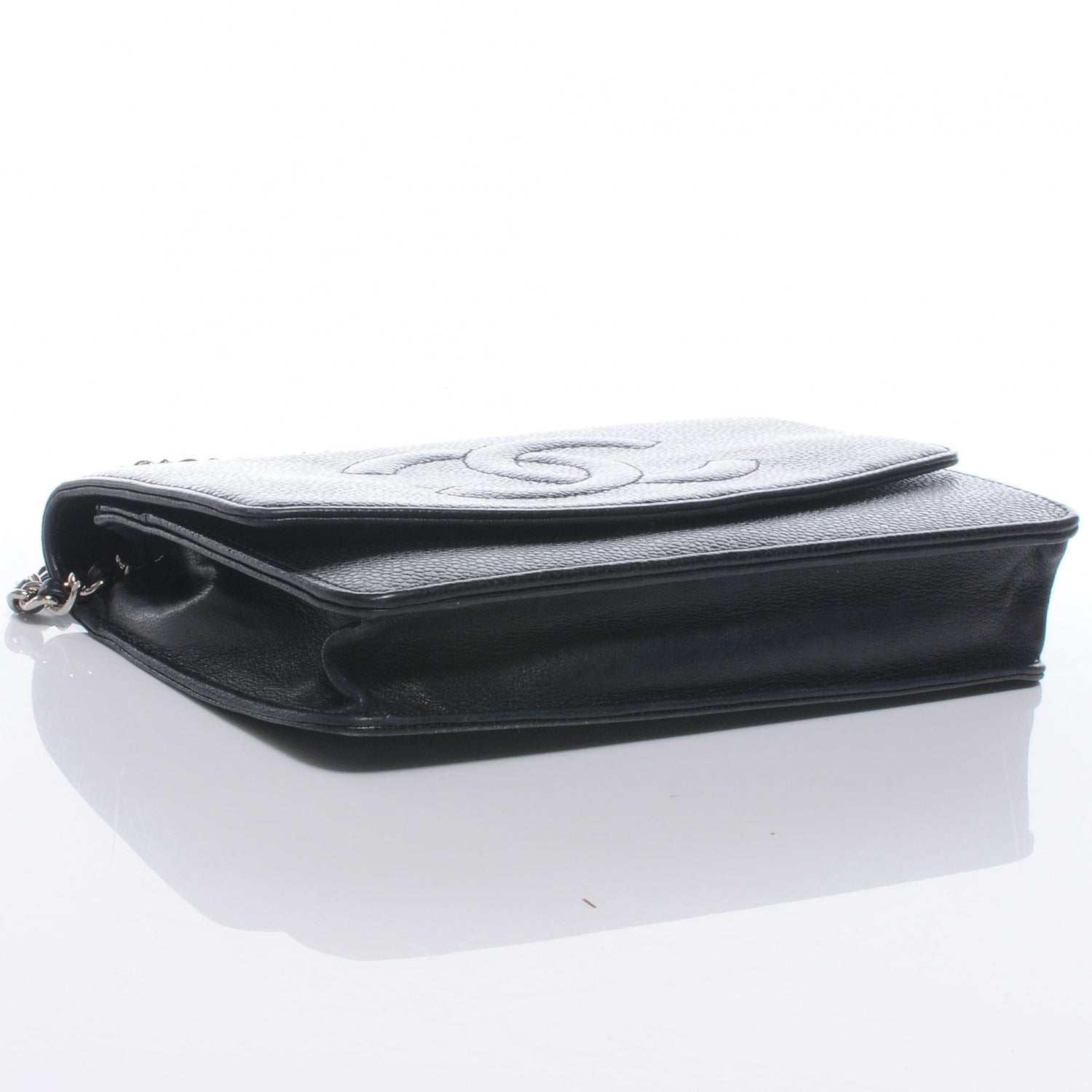 Chanel Caviar Wallet on Chain WOC Black 4 of 8
