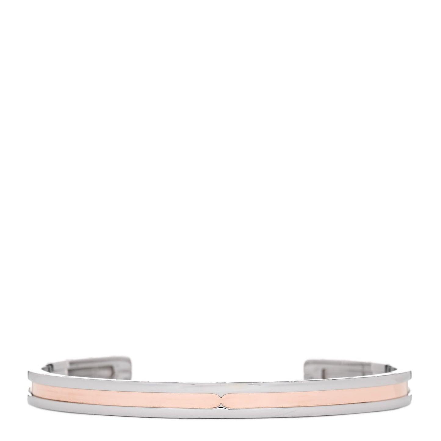 18K Rose Gold Stainless Steel B.Zero1 Cuff Bracelet M
