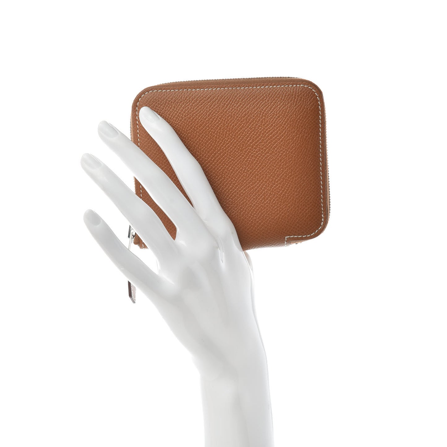 Epsom Silk'in Compact Wallet Gold