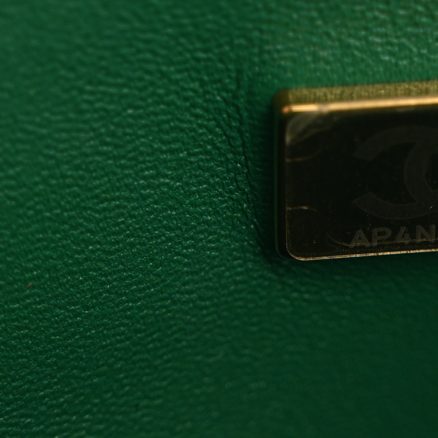 Chanel Caviar Quilted Small Double Flap Green 7 of 12