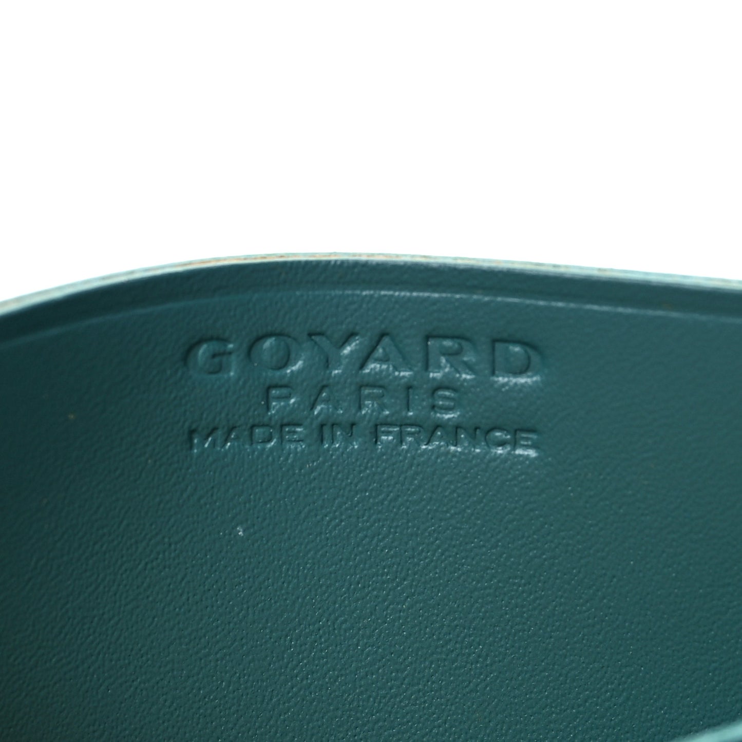 Goyardine Saint Sulpice Card Holder Green