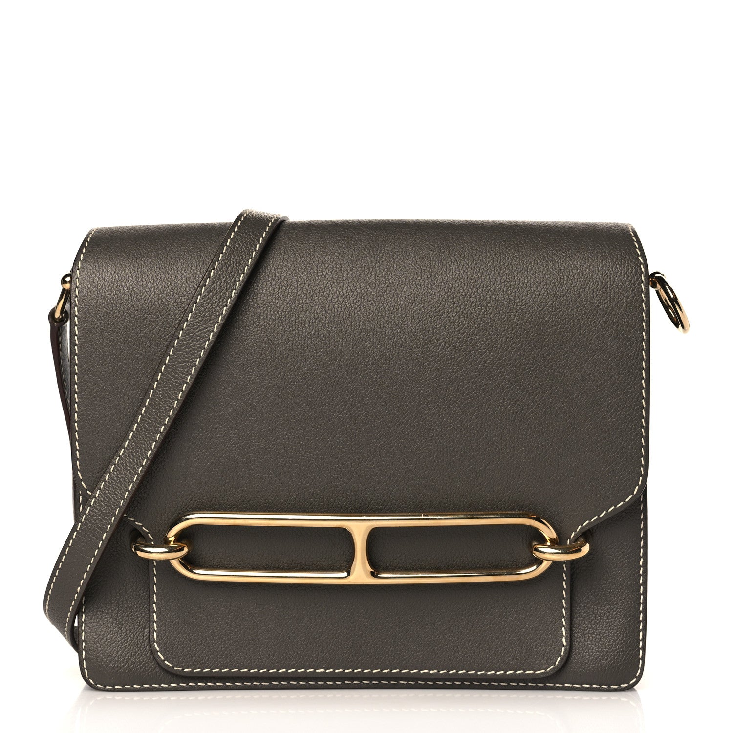 Hermes Evercolor Sac Roulis 23 Etain 1 of 9