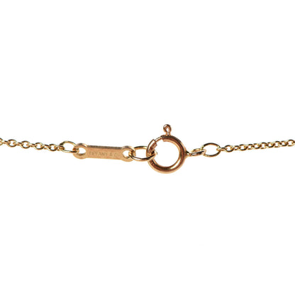 Tiffany 18K Yellow Gold 9mm Elsa Peretti Bean Pendant Necklace 4 of 6