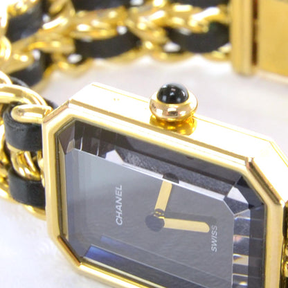 Chanel Stainless Steel Lambskin 20mm Chain Premiere Quartz Watch Gold M 8 of 8