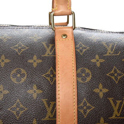 Louis Vuitton Monogram Keepall Bandouliere 45 14 of 25