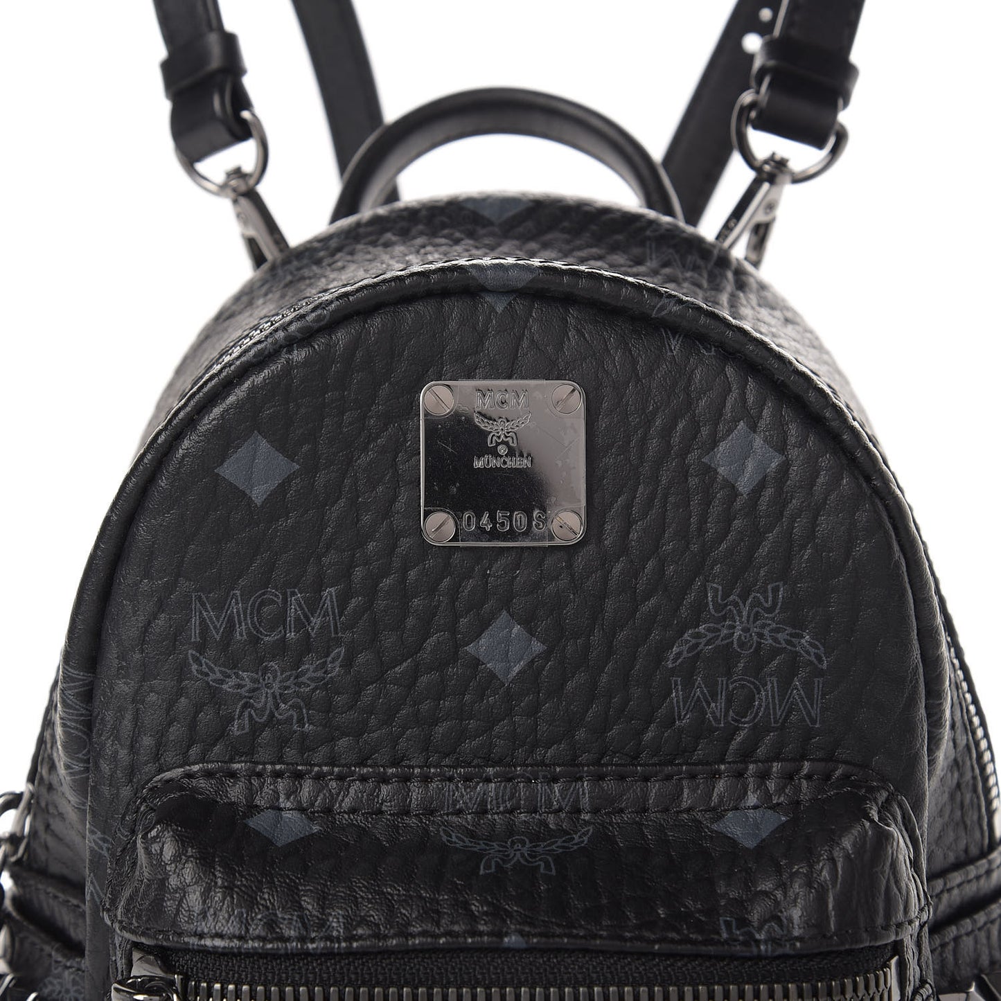 Visetos Studded X-Mini Bebe Boo Backpack Black