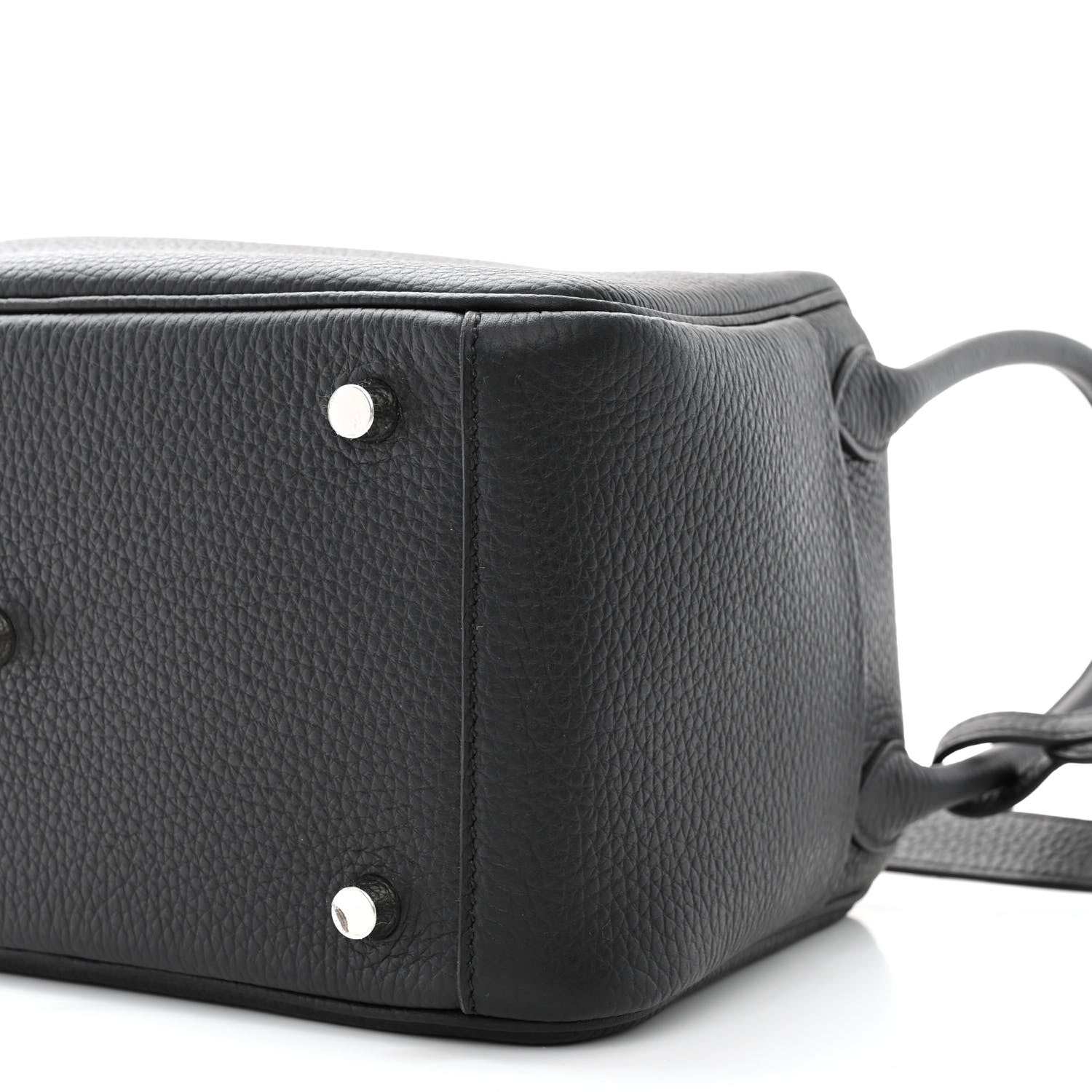 Hermes Taurillon Clemence Lindy 26 Black 10 of 11