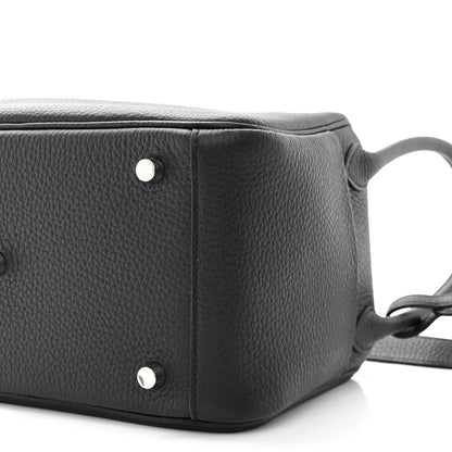 Hermes Taurillon Clemence Lindy 26 Black 10 of 11