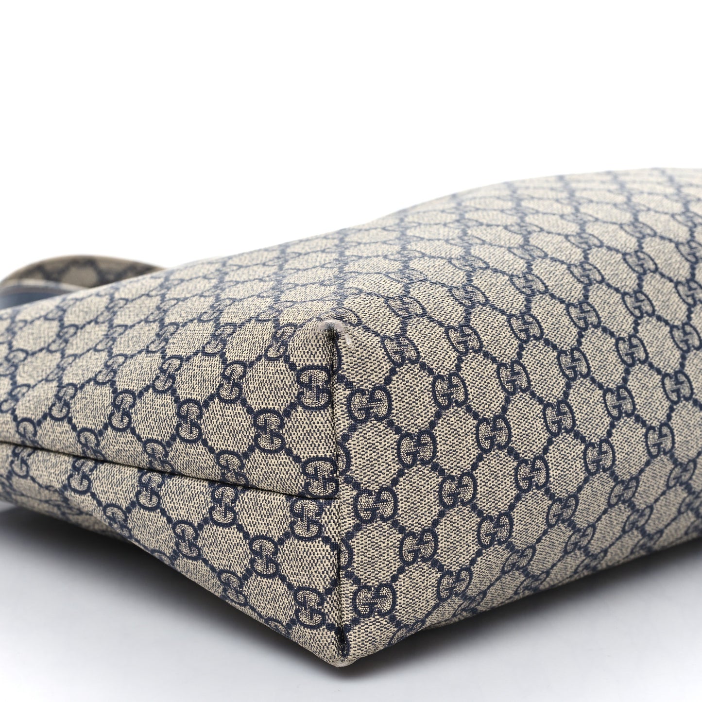 GG Plus Monogram Medium Signature Web Loop Tote Navy